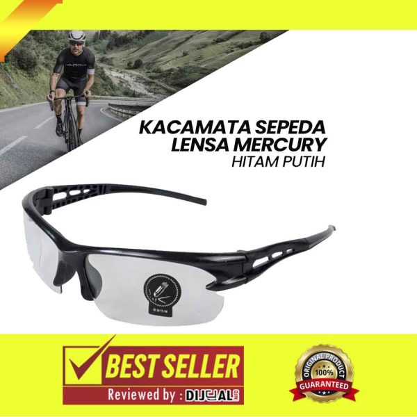 Kacamata Sepeda Lensa Mercury Cycling Outdoor Sport